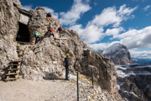 I musei all'aperto della Grande Guerra nell'area Lagazuoi 5Torri